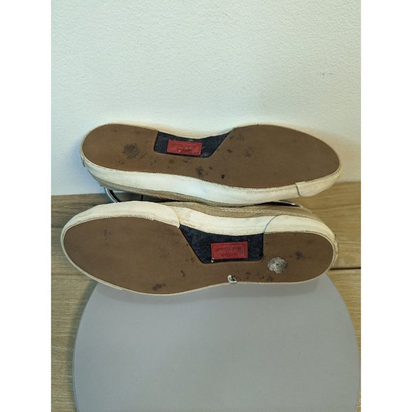 Converse Jack Purcell Tan White Canvas Low Top Casual Sneakers 540345C size 7.5 - Picture 9 of 10